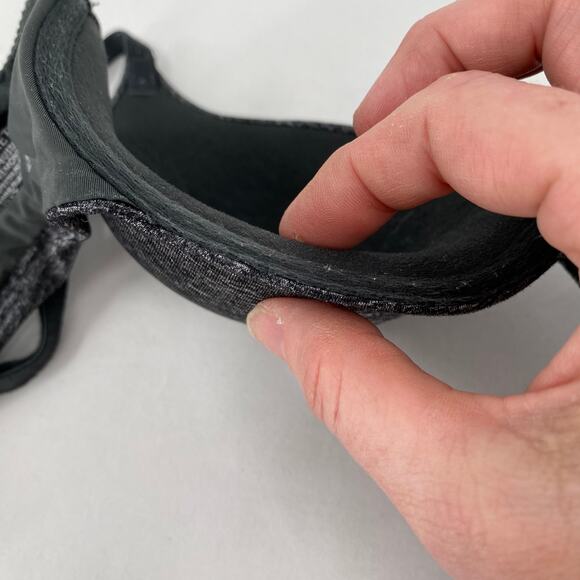 Victoria’s Secret Uplift Semi Demi Charcoal Black Bra Size 34C - Picture 4 of 7